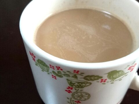 ほんのり甘い豆乳ラテ